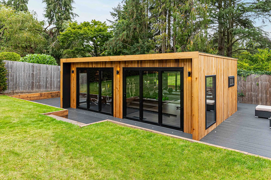 Garden Log Cabin