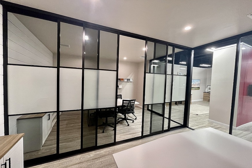 Glass Sliding Door Room Dividers in Los Angeles - KNR Sliding Doors